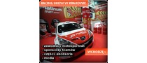 Logotyp targów: Racing Show w Krakowie
