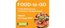 Logotyp targów: FOOD-to-GO V Targi Wyposażenia i Produktów dla Gastronomii