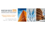 Logotyp targów: Warsaw Build 2015 - Międzynarodowe Targi Budowlane i Wnętrzarskie