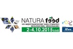 Logotyp targów: VIII Międzynarodowe Targi Żywności Ekologicznej i Regionalnej NATURA FOOD