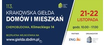 Logotyp targów: 113 Krakowska Giełda Domów i Mieszkań 2015