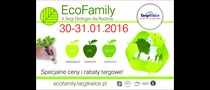 Logotyp targów: EcoFamily 2016 - Targi Ekologia dla Rodziny