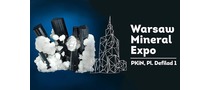 Logotyp targów: WARSAW MINERAL EXPO 2017