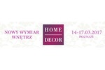 Logotyp targów: HOME DECOR 2017 - Targi Wyposażenia i Wystroju Wnętrz