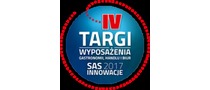 Logotyp targów: SAS INNOWACJE 2017 - Targi Wyposażenia Gastronomii, Handlu i Biur