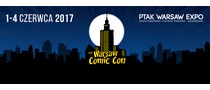 Logotyp targów: Warsaw COMICCON