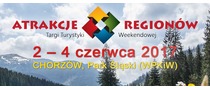 Logotyp targów: ATRAKCJE REGIONÓW 2017