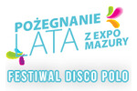 Logotyp targów: Pożegnanie Lata z Expo Mazury - Festiwal Disco Polo