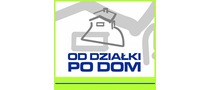 Logotyp targów:  Targi Budownictwa i Targi Mieszkaniowe „OD DZIAŁKI PO DOM”