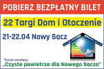 Logotyp targów: XXII Sądeckie Targi Dom i Otoczenie