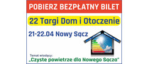 Logotyp targów: XXII Sądeckie Targi Dom i Otoczenie