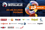 Logotyp targów: INSTALACJE 2018