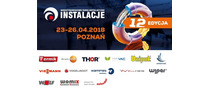 Logotyp targów: INSTALACJE 2018