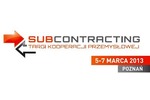 Logotyp targów: Subcontracting 2013 - Targi Kooperacji Przemysłowej 