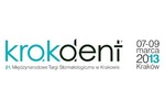 Logotyp targów: Miedzynarodowe Targi Stomatologiczne KRAKDENT 2013