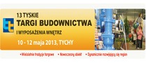 Logotyp targów: 13 Tyskie Targi Budownictwa i Wyposażenia Wnętrz