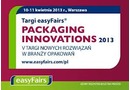 Logotyp targów:  PACKAGING INNOVATIONS WARSZAWA 2013