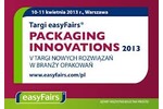 Logotyp targów:  PACKAGING INNOVATIONS WARSZAWA 2013