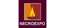 Logotyp targów:  V Międzynarodowe Targi Branży Pogrzebowej i Cmentarnej NECROEXPO