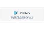 Logotyp targów: Międzynarodowe Targi Stomatologiczne DENTEXPO WARSZAWA 2013