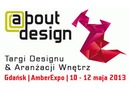 Logotyp targów: Targi Designu & Aranżacji Wnętrz ABOUT DESIGN