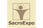 Logotyp targów: XIV Międzynarodowa Wystawa Budownictwa i Wyposażenia Kościołów, Sztuki Sakralnej i Dewocjonaliów SACROEXPO