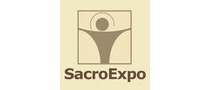 Logotyp targów: XIV Międzynarodowa Wystawa Budownictwa i Wyposażenia Kościołów, Sztuki Sakralnej i Dewocjonaliów SACROEXPO
