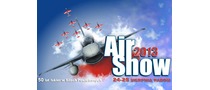 Logotyp targów: AIR SHOW 2013 - Międzynarodowe Pokazy Lotnicze i Wystawa Przemysłu Lotniczego